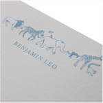 Animal Parade Baby Stationery