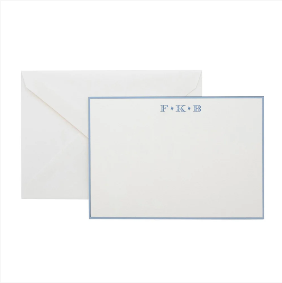 Engravers Initials Stationery