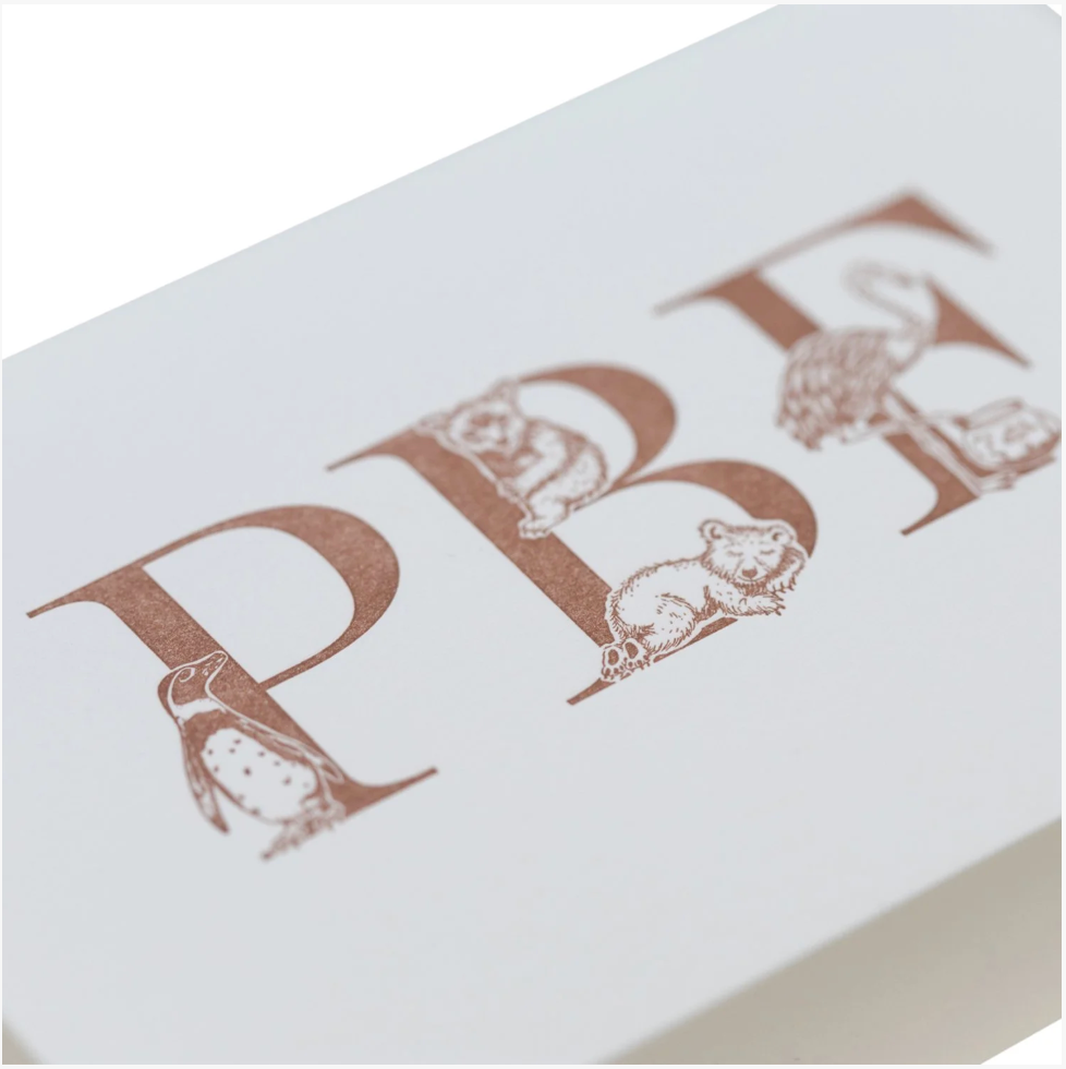 ABC Animals Baby Stationery