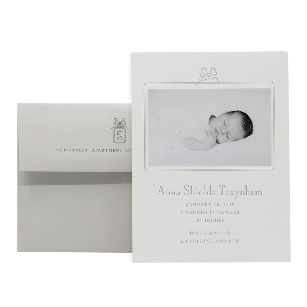Anna Birth Announcement