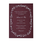 Annie Dinner Invitation