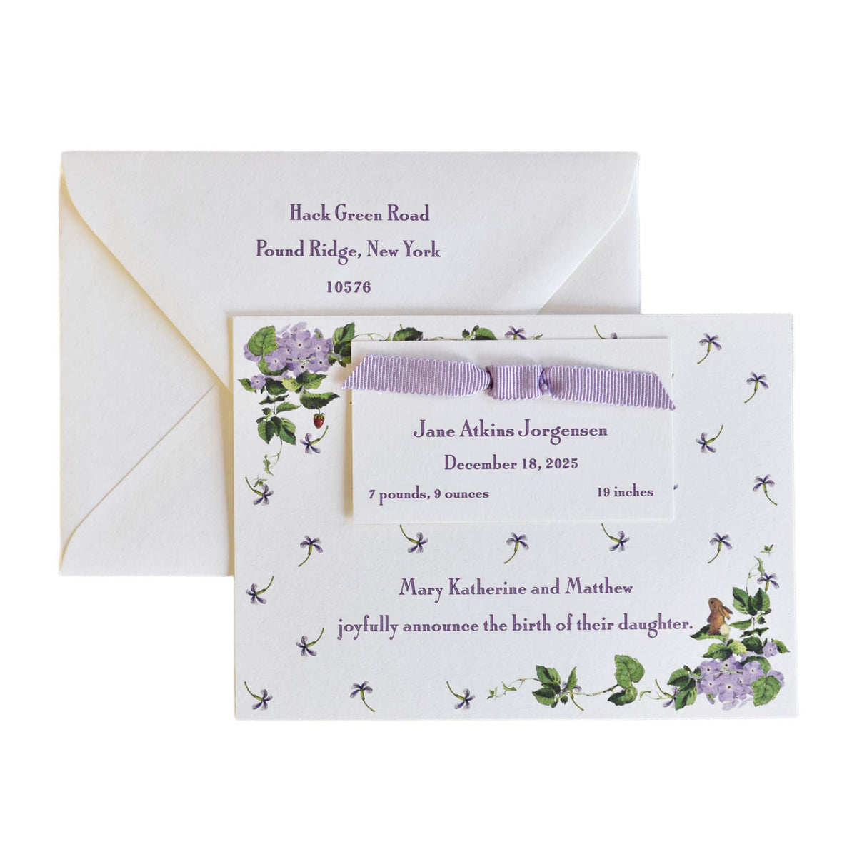 Stephanie Fishwick Party Pack - Birth Announcement