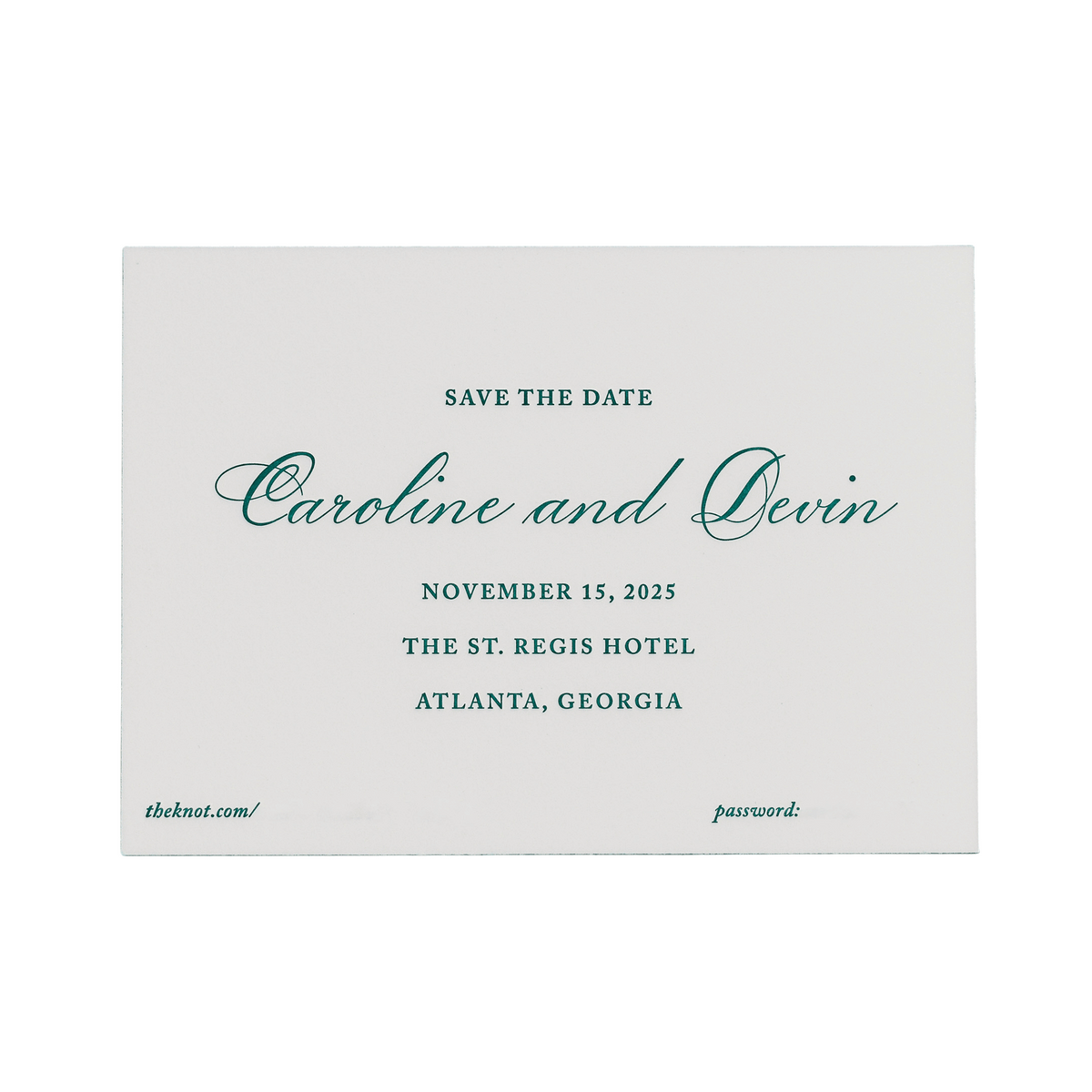 Jordan Save the Date