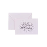 Enclosure Card (Custom Calligraphy)