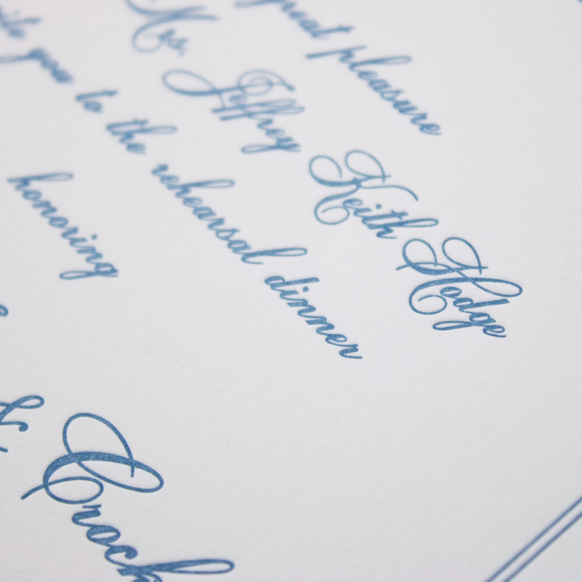 Crockett Dinner Invitation
