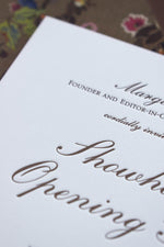 Shaw Party Invitation
