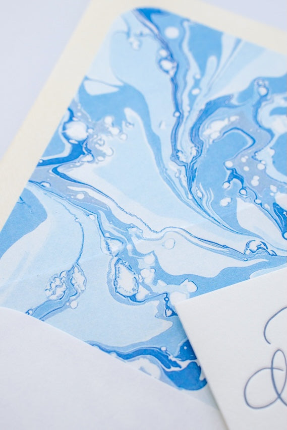 Marble Pattern Envelope Liner
