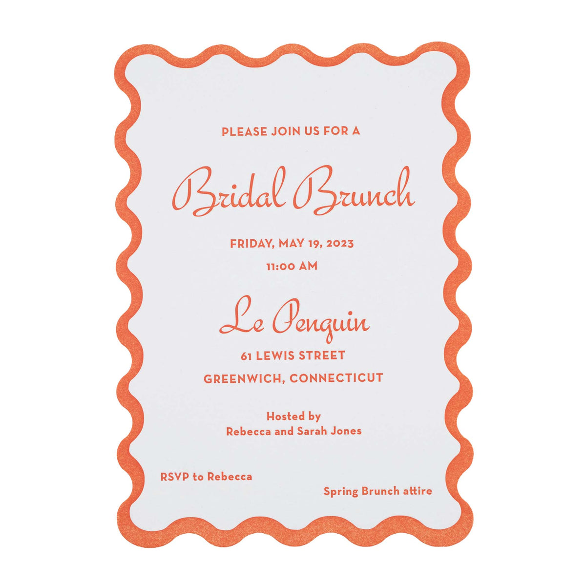 Die Cut Shape (Standard Envelope Size)