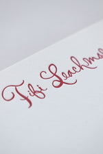 Fifi Stationery (Custom Calligraphy)