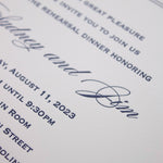 Jim Dinner Invitation