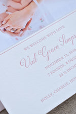 Lucy Birth Announcement