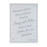 Lupoli Dinner Invitation