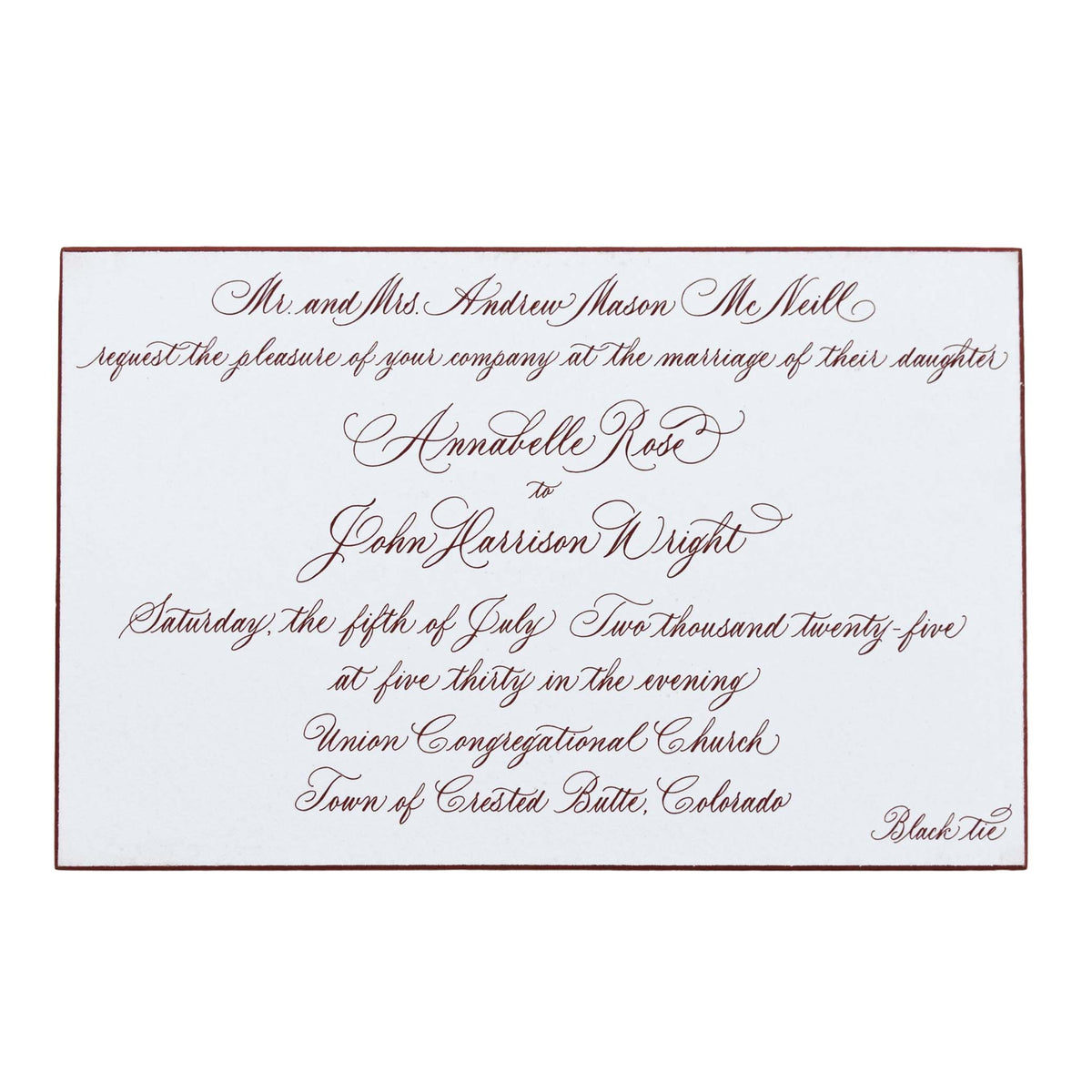 McNeill Wedding Suite