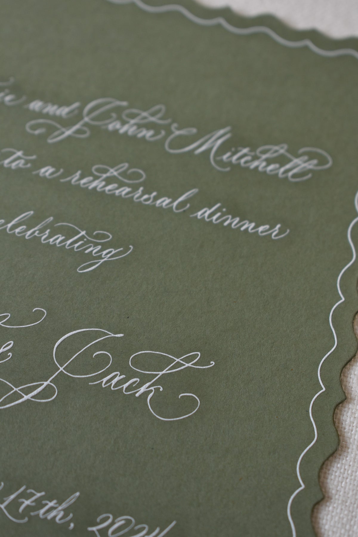 Neal Dinner Invitation