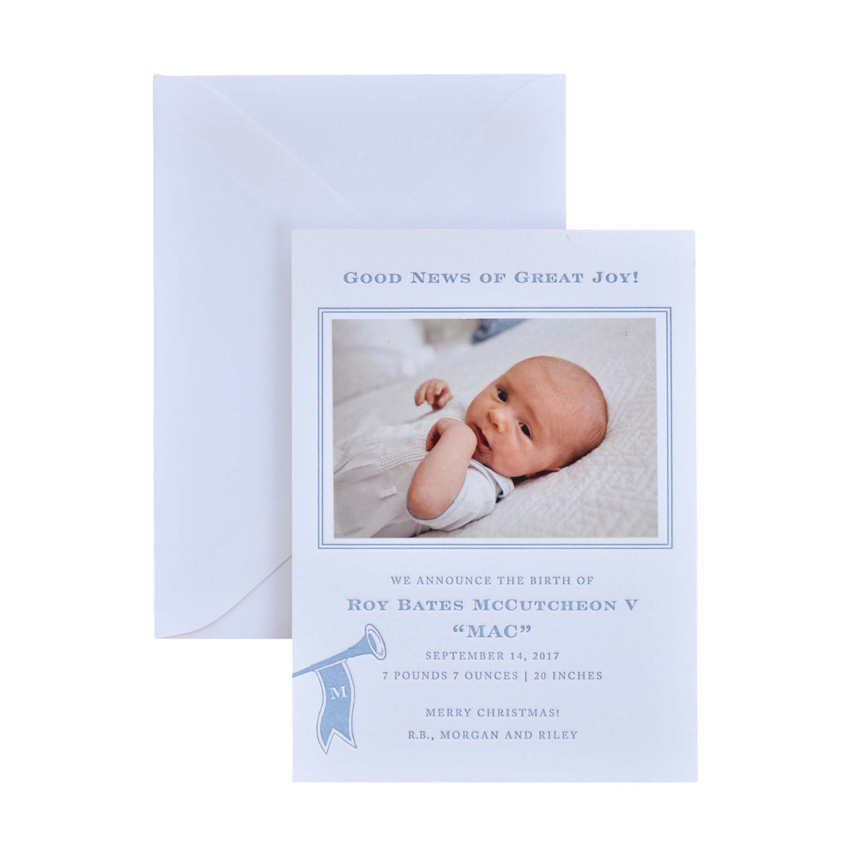 Good News Birth Announcement