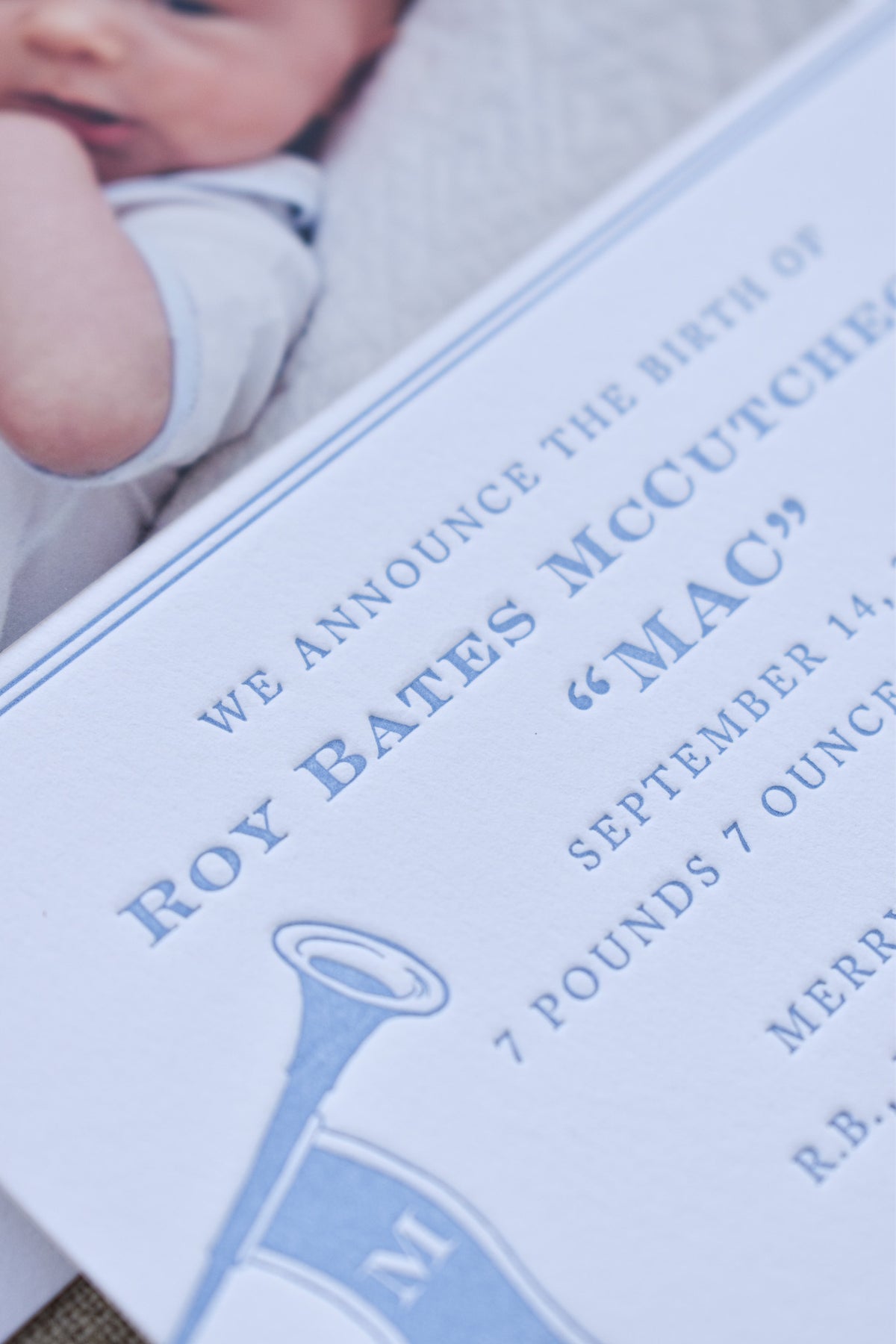 Good News Birth Announcement