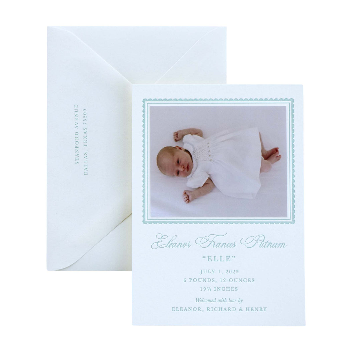 Corinne Birth Announcement