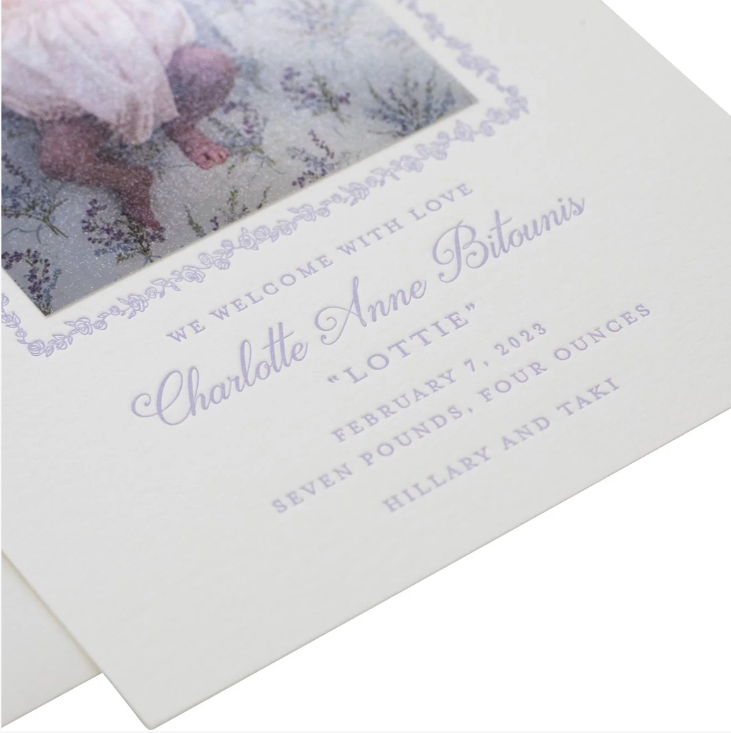 Emma Birth Announcement