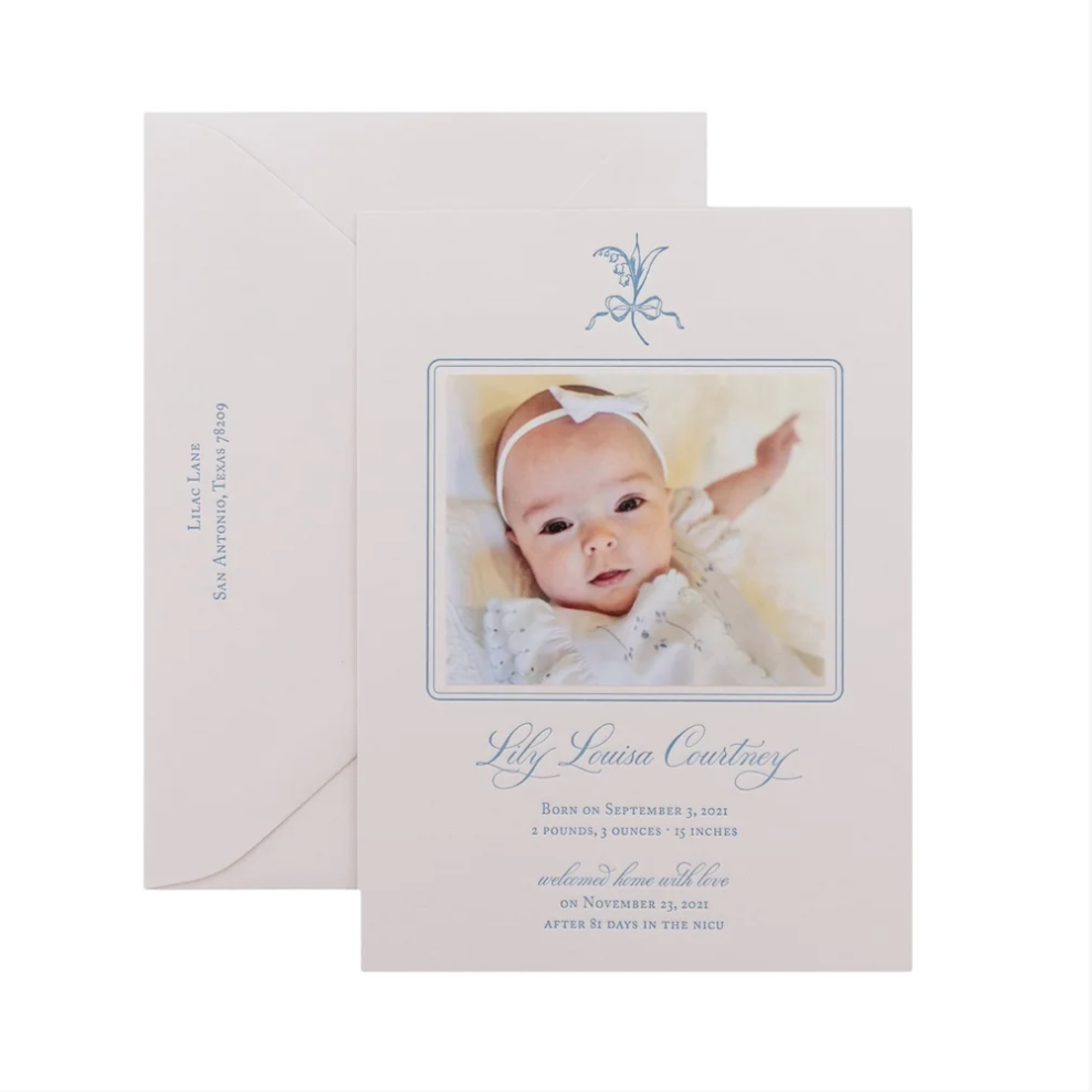 Betts Birth Announcement