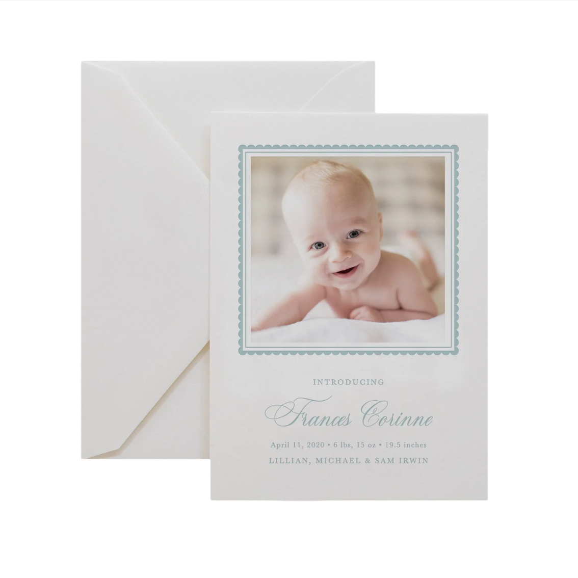 Corinne Birth Announcement