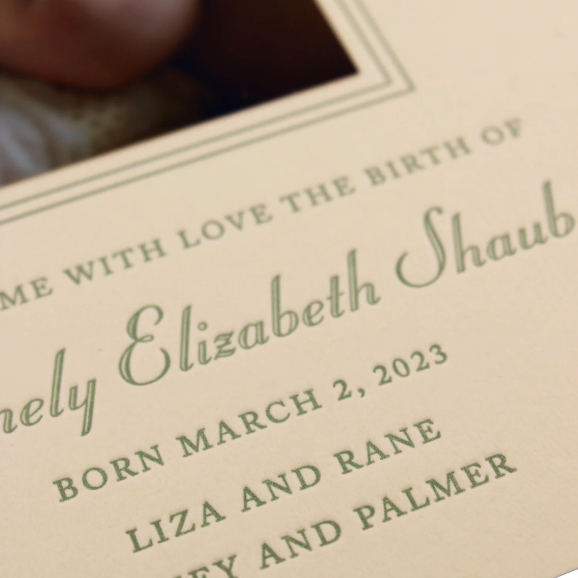 LeLe Birth Announcement