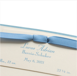 Augustine Birth Announcement (Ribbon)