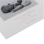 Teddy Birth Announcement (Ribbon)