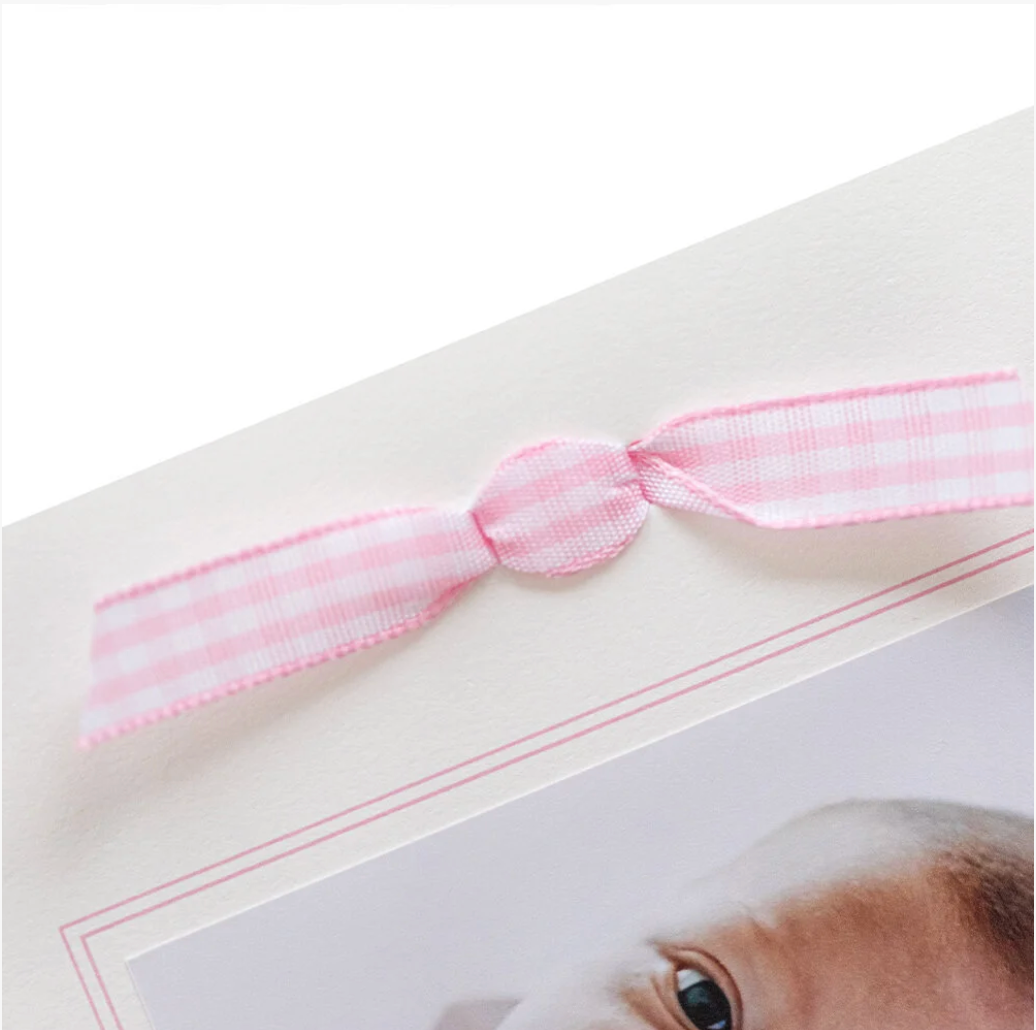 Ellie Birth Announcement (Ribbon)