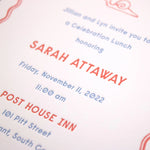 Sarah Party Invitation