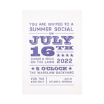 Summer Social Invitation