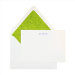 Engravers Initials Stationery