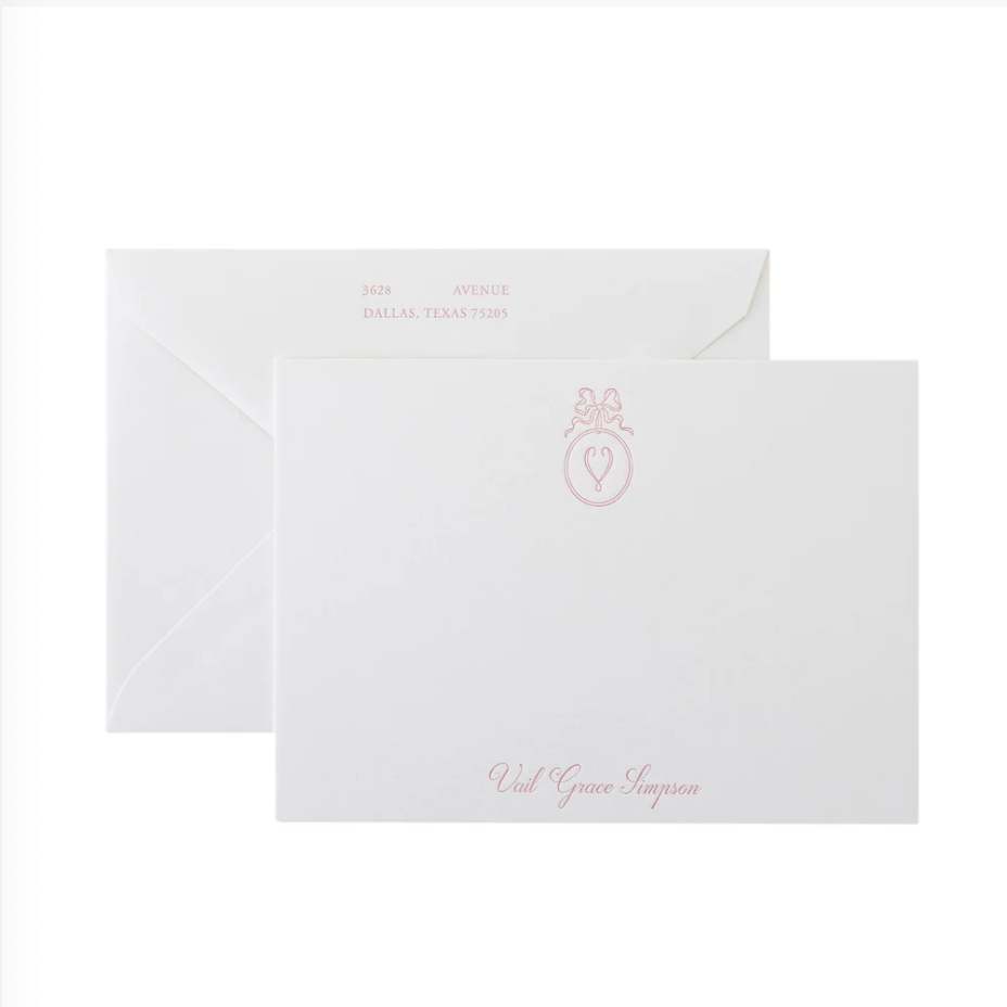 Lucy Personal Stationery