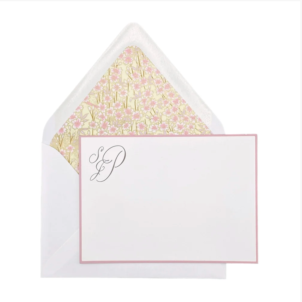 Bradley Stationery (Custom Calligraphy) (3 letter)