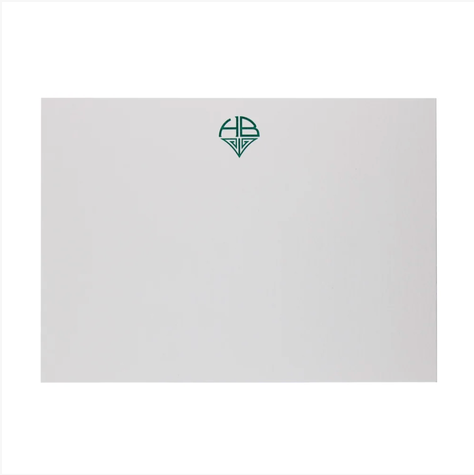 Two Initial Stationery