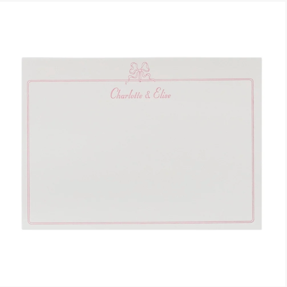 Charlotte & Elise Personal Stationery