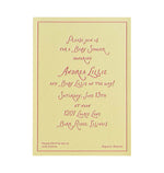 Lillie Shower Invitation