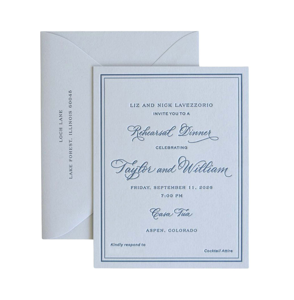 Liz Dinner Invitation