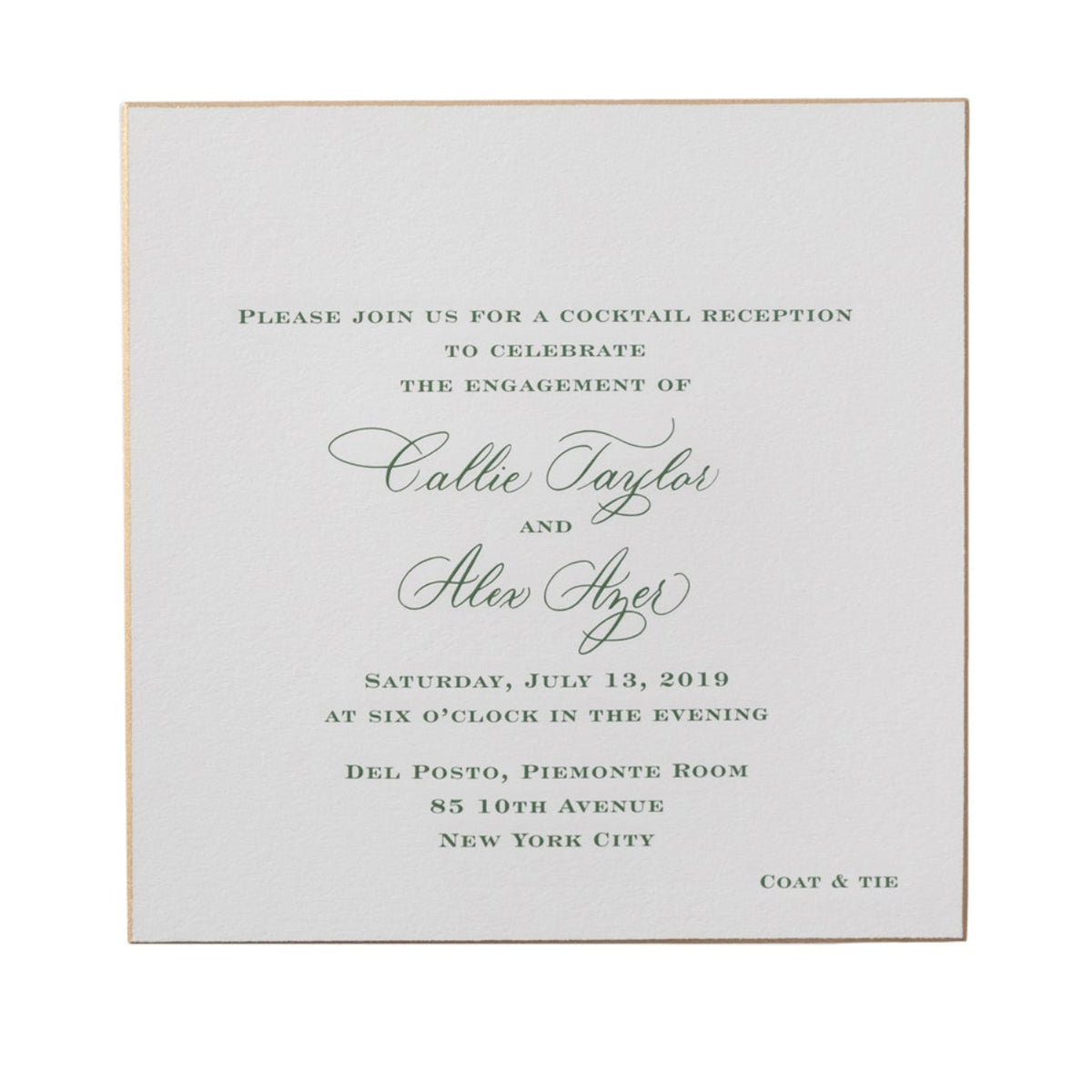 Alex Party Invitation