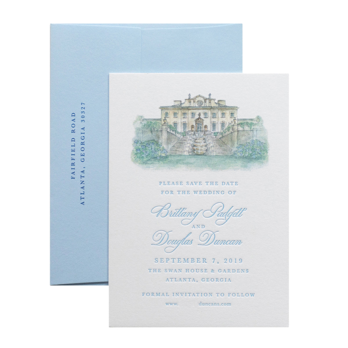 Watercolor Save the Date (Script)