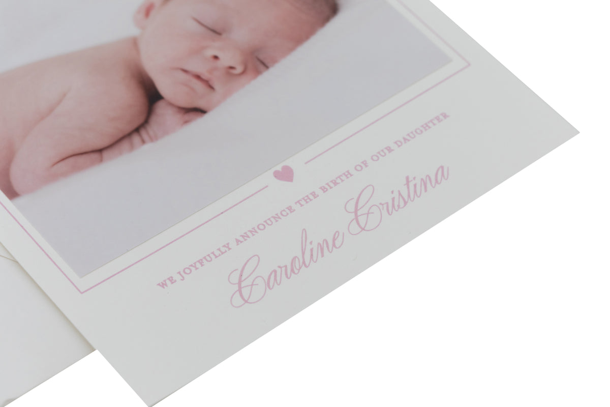 Liza Birth Announcement