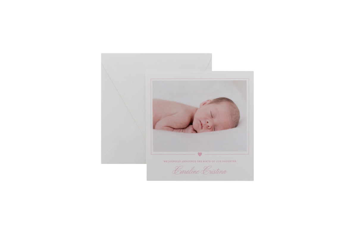 Liza Birth Announcement