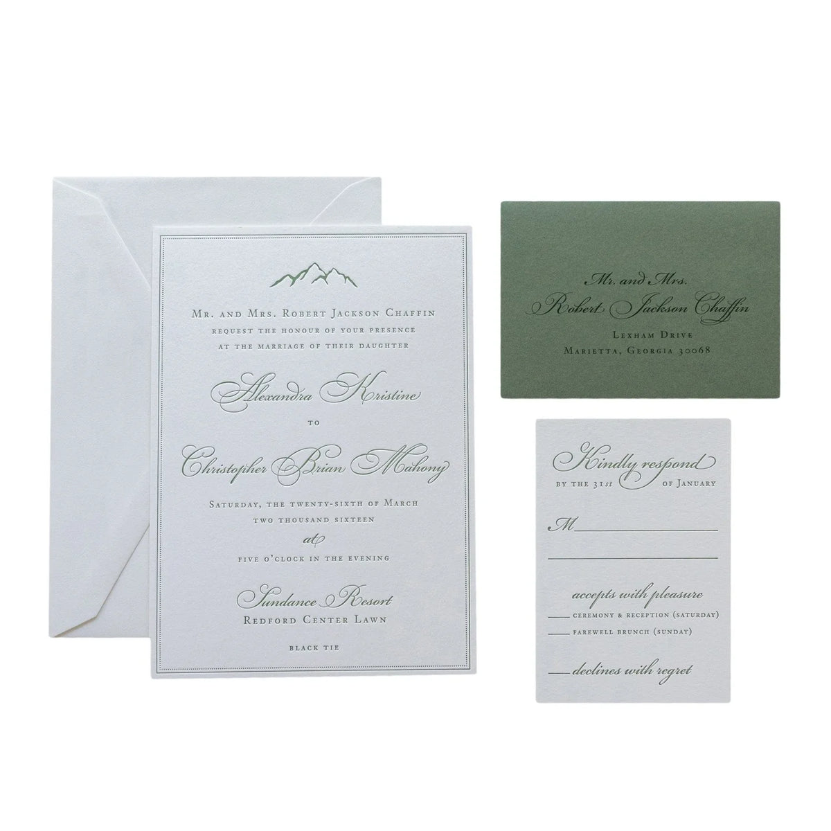 Chaffin Wedding Suite