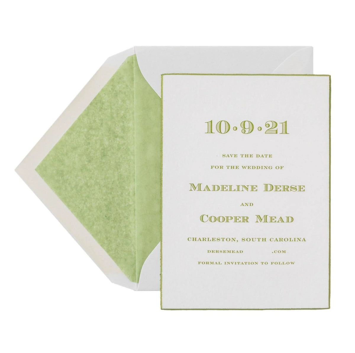 Charleston Save the Date