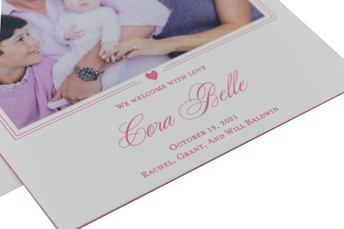 Liza Birth Announcement