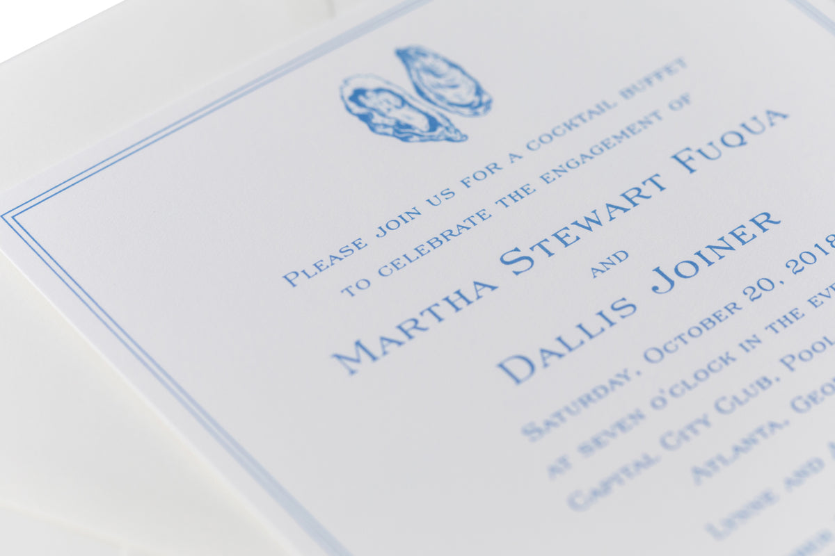 Wells Dinner Invitation