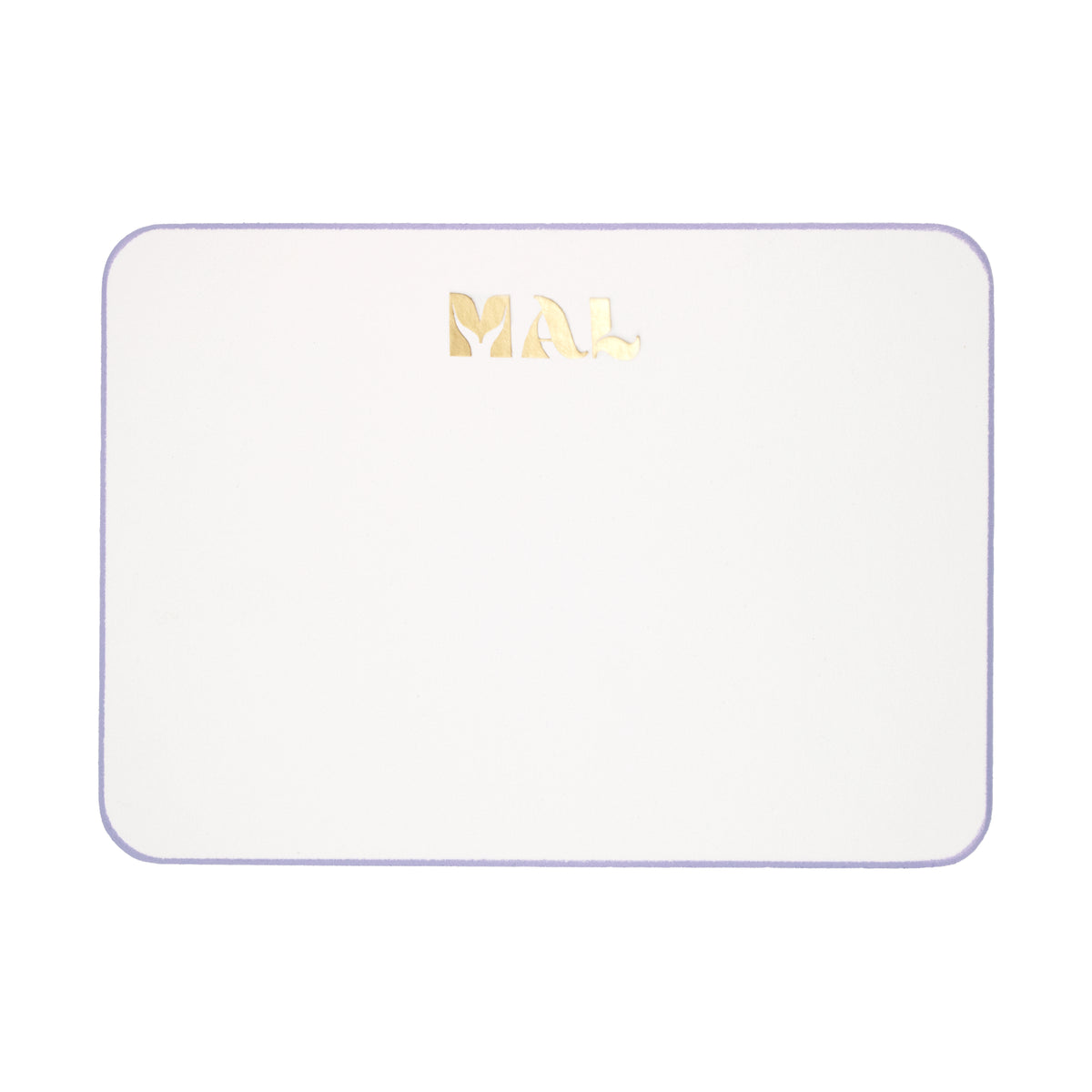 Disco Initials Stationery