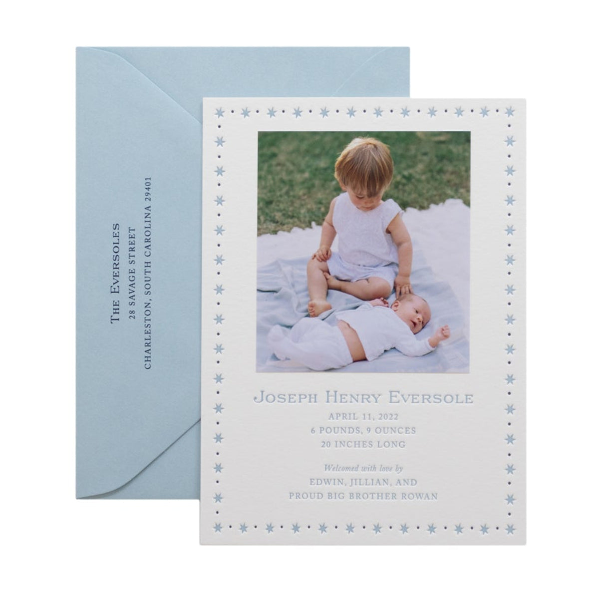 Oscar Birth Announcement