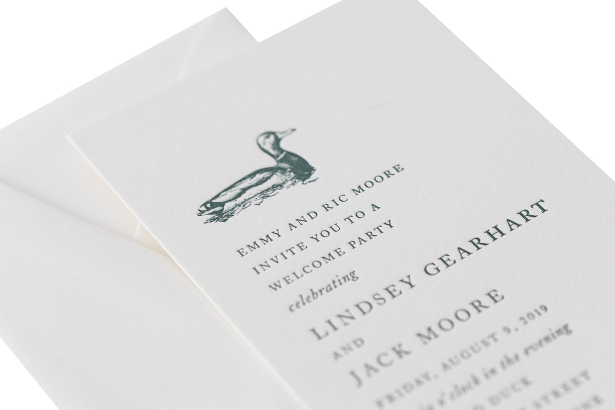 Moore Party Invitation