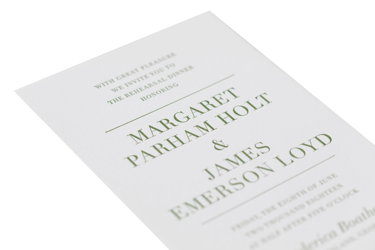 Morgan Party Invitation