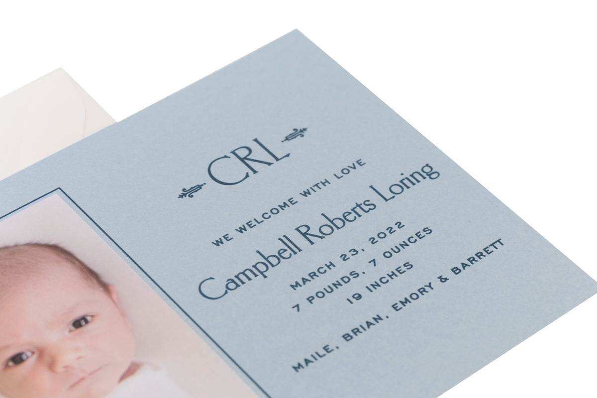 Lane Birth Announcement